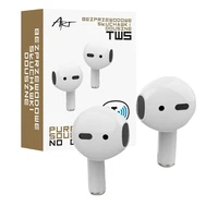 ART belaidės ausinės Bluetooth TWS + docking stotis Lightning AP-TW-B1 balta