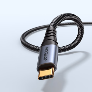 Audio adapteris Joyroom (SY-A07) iš "USB-C" į 3,5mm 1.2m juodas