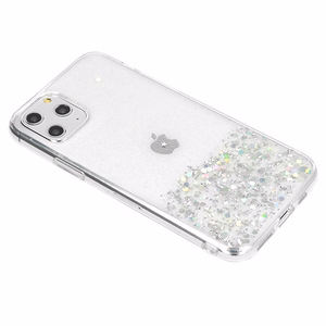 Žvilgantis skaidrus dėklas telefonui Samsung Galaxy S25