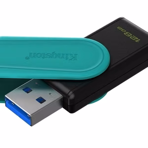 Kingston pendrive 128GB Portable USB 3.2 Gen 1 DataTraveler Exodia S (Black/Turquoise)