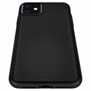 Spigen Liquid Air dėklas iPhone 11 - matinis juodas