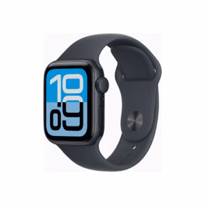 Apple (Apple Watch SE 3 GPS + Cellular 40mm Midnight Aluminium Case with Midnight Sport Band - M/L)