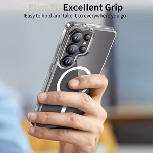 Tech-Protect FlexAir Hybrid MagSafe Dėklas for Samsung Galaxy S26 Ultra - skaidrus