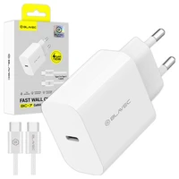 Blavec Wall charger BC-7 GaN4 - Type C - PD QC 45W 3A with Type C to Type C cable (TCBC7G4-CW453A+CC) white (damaged packaging)