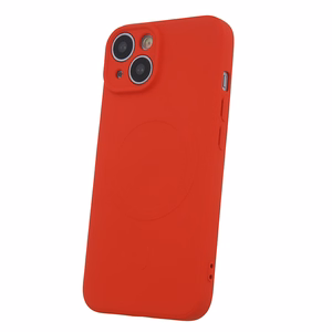 Simple Color Mag dėklas for Samsung Galaxy A16 4G / A16 5G raudonas