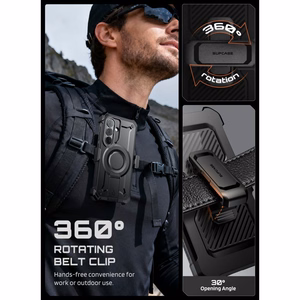 "Supcase Unicorn Beetle Pro Mag MagSafe" 2 komplektų dėklas, skirtas "Samsung Galaxy S26+ Plus" - juodas