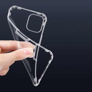 Nillkin Nature TPU dėklas, skirtas Apple iPhone 12 Pro Max, tamsiai žalias