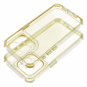 Чехол для iPhone 16e (SE 4 2025) / 17e Matrix Clear жёлтый