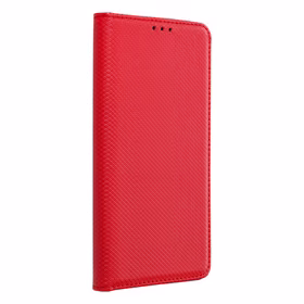 SMART CASE knygos tipo dėklas telefonui XIAOMI Redmi A1 / Redmi A2 raudonas