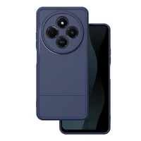 Simple Carbon dėklas telefonui Xiaomi Redmi 14C 4G/ 14C 5G / Redmi A4 / POCO C75 mėlynas