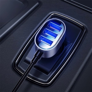 Įkroviklis automobilinis Joyroom (JR-CL03) (5xUSB 6.2A) juodas