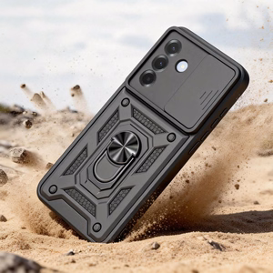 "Tech-Protect CamShield Pro" dėklas, skirtas "Samsung Galaxy A57 5G" - juodas