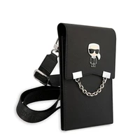 Karl Lagerfeld Ikonik Karl Grandinėlės Telefonų krepšys - juodas