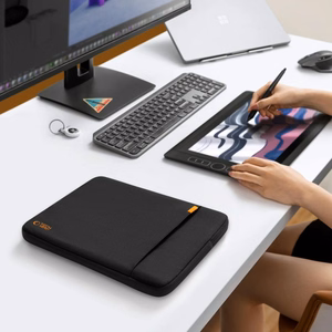 Tech-Protect Defender nešiojamojo kompiuterio dėklas 15–16" - juodas