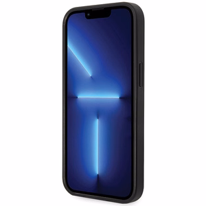 Guess 4G Big Metal Logo dėklas telefonui iPhone 15 - pilka