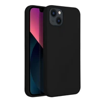Silikoninis dėklas telefonui iPhone 13 juodas