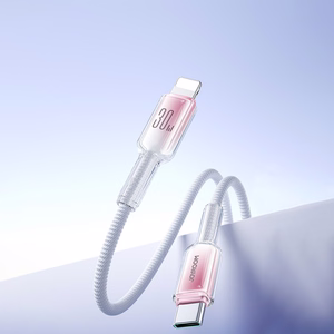USB-C - Lightning kabelis Joyroom S-A42 30W 1.2m baltas