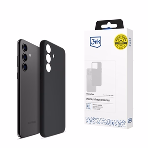 3mk Silikoninis dėklas Samsung Galaxy S24+ - juodas