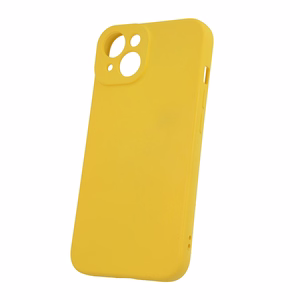 Silikoninis dėklas Samsung Galaxy S23 FE geltonos spalvos