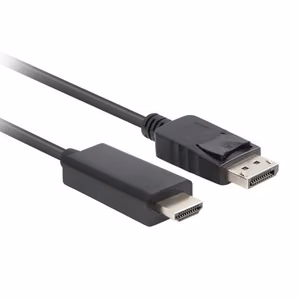 LANBERG DisplayPort M v1.1 į HDMI M kabelis, 3 m, juodas