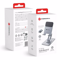 Forcell F-GRIP Fold Stand 2 360 stalo laikiklis - pilkas