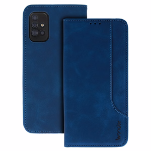 Wonder Prime dėklas telefonui Samsung Galaxy A51 tamsiai mėlynas