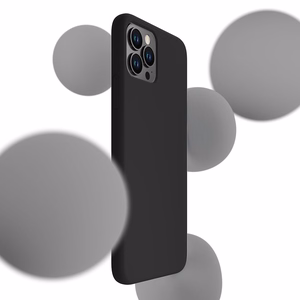 3mk silikoninis dėklas iPhone 11 Pro Max - juodas