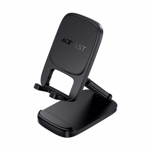 Acefast E45 sulankstomas reguliuojamas stalinis telefono stovas, juodas