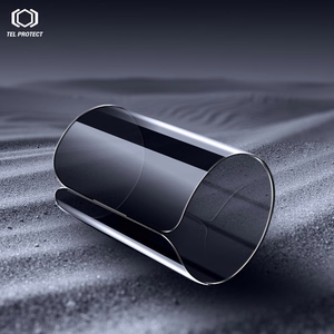 Tel Protect Dust-Free Easy Fit Privacy Titan grūdintas stiklas skirtas Iphone 16 Pro/17 juodas