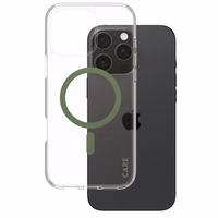 CARE by PanzerGlass Flagmano dėklas telefonui iPhone 16 Pro Max 6.9" žalias/žalias Magnetinis 1372