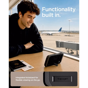 Spigen Tough Armor Mag MagSafe dėklas, skirtas Google Pixel 11 Pro XL, juodas