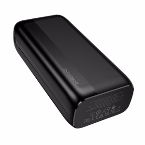 Borofone BJ86A Victoria išorinė baterija 30000mAh 2xUSB juoda