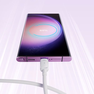 "Joyroom S-A14" USB-C kabelis - USB-C 60W 1,2 m - Baltas