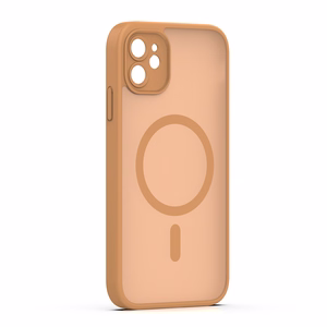 Mag Matt dėklas iPhone 11 rudas