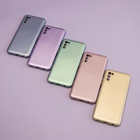 Metalinis dėklas telefonui Samsung Galaxy A25 5G (global) violetinis