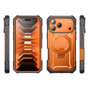 Supcase Grip Pro Mag MagSafe dėklas iPhone 18 Pro Max / 17 Pro Max – oranžinis