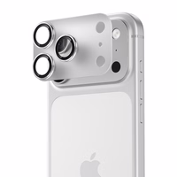 Benks grūdintas stiklas Air Shield matinė integruota objektyvo apsauga (C069) Iphone 17 Pro (3 objektyvai) skaidri