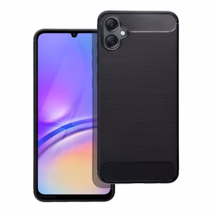 Anglies pluošto dėklas telefonui SAMSUNG A05 juodas