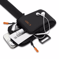 Tech-Protect M7 Universalus sportinis dėklas - Juodas ir oranžinis