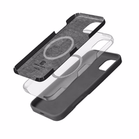 Crong Color Cover Magnetic - iPhone 16 Pro MagSafe dėklas (Titanium)