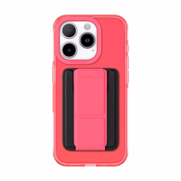 Amazing Thing Titan Pro Neon Mag piniginės dėklas 10FT IP156.1PTWPN Iphone 15 Pro rožinė su stovu