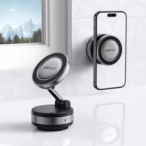 Acefast E30 Magnetic Dashboard/Windshield Suction Cup Holder - Black
