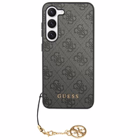 Guess 4G Charms Collection dėklas telefonui Samsung Galaxy S24 - juoda