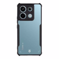 Tactical Quantum Stealth Dėklas skirta Xiaomi Redmi Note 13 Pro 5G Skaidrus/Juodas