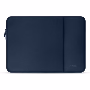 Tech-Protect Neoprene 15–16" nešiojamojo kompiuterio dėklas - tamsiai mėlynas