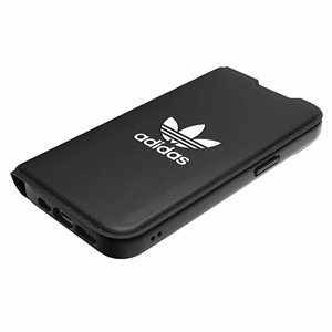Adidas OR Dėklas telefonui Booklet BASIC iPhone 14 6.1" juodas/baltas 50181
