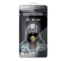 X-ONE pilno dengimo itin tvirtas privatumo (pilnas klijavimas) apsauginis stiklas 9H – iPhone 15 Plus/16 Plus