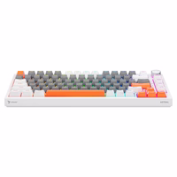 Savio ASTRAL WHITE JADE 3 COLOURS klaviatūra Žaidimams USB QWERTY JAV tarptautinė versija