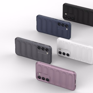 Magic Shield dėklas Samsung Galaxy S23+ lankstus šarvuotas dangtelis mėlynas