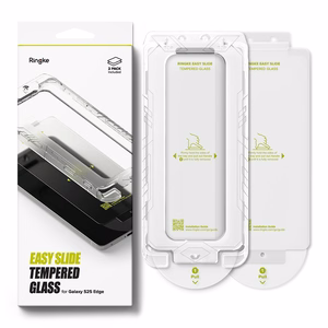 Ringke Easy Slide 2 rinkinys grūdintas stiklas Samsung Galaxy S25 Edge - skaidrus